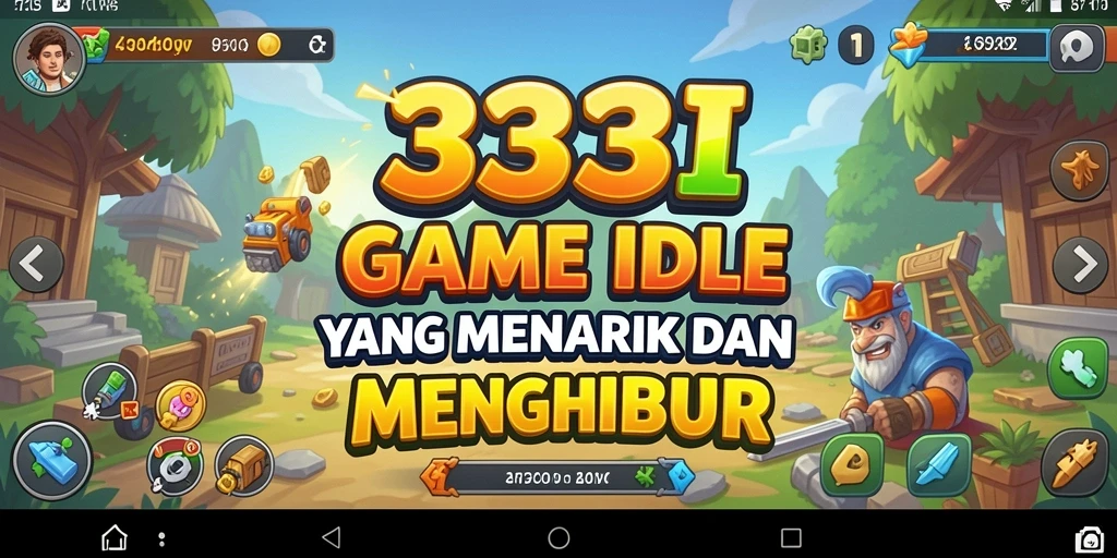 Tampilan gameplay 333I yang menarik dengan karakter aktif.