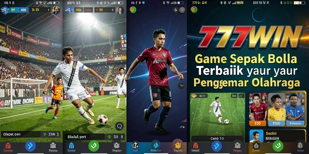Gameplay menarik dari 777WIN saat bertanding di lapangan sepak bola.