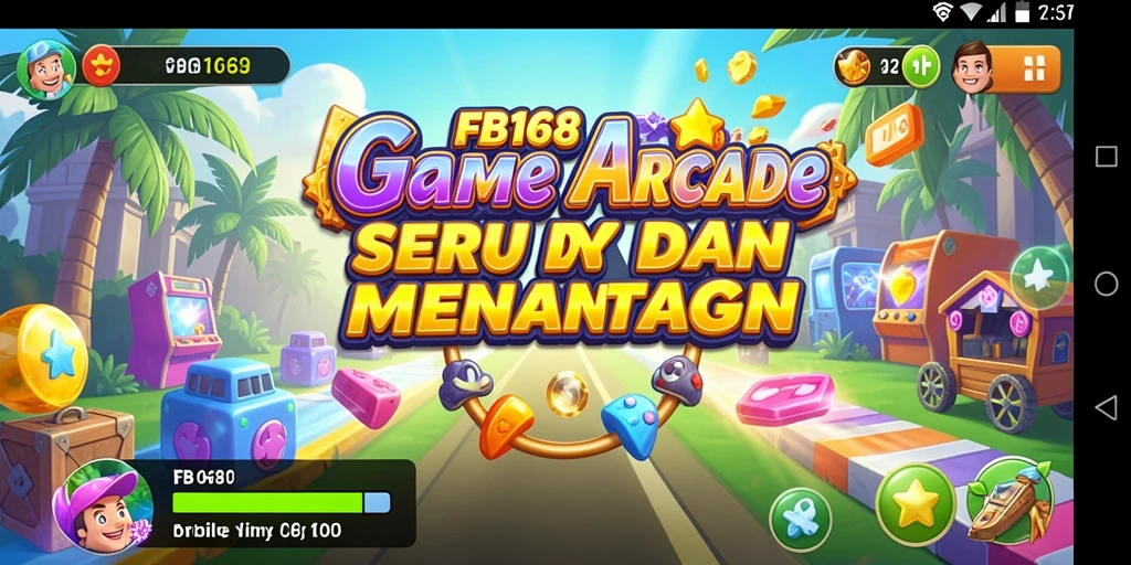 Tampilan gameplay seru di FB168 dengan grafis menarik.
