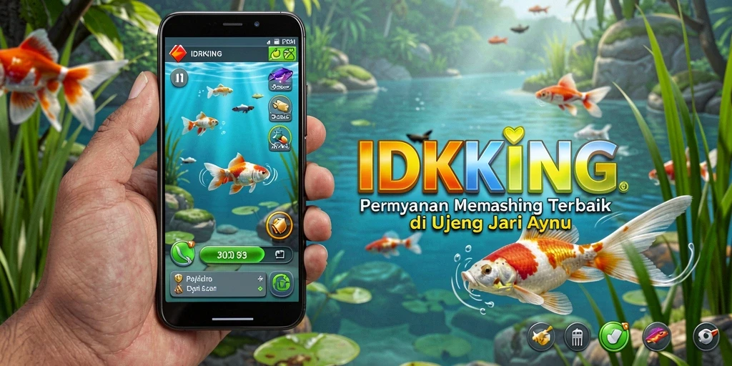 Gameplay memancing yang mendebarkan dan menakjubkan di IDRKING.
