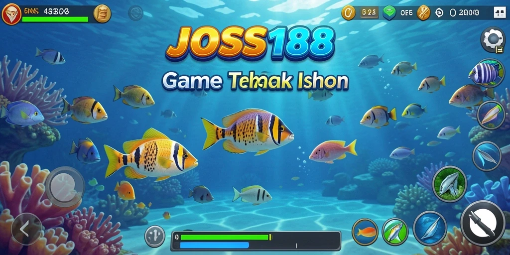 Tampilan menarik dari gameplay Tembak Ikan JOSS188.