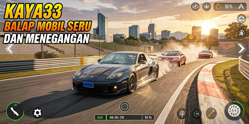 Gameplay balap yang mendebarkan di KAYA33.