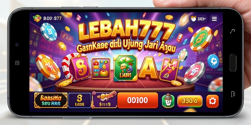 Tampilan gameplay seru LEBAH777 dalam aplikasi Kasino.