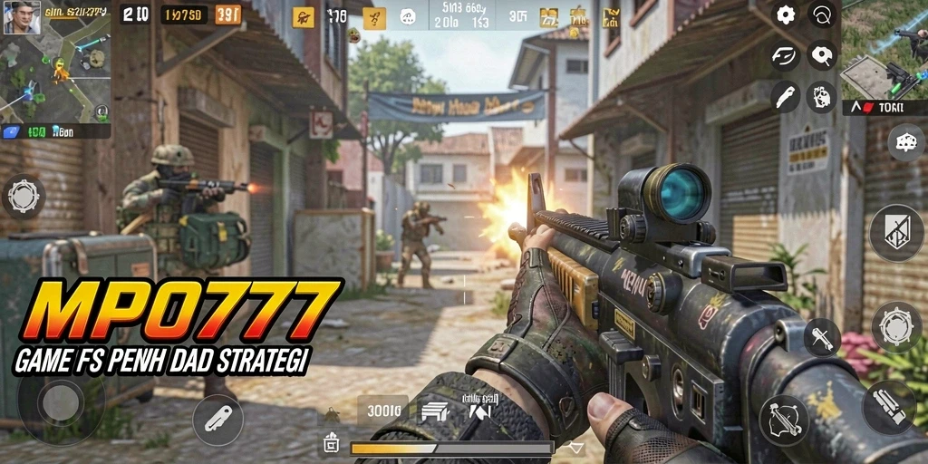 Tampilan gameplay MPO777 yang intens dan menarik.