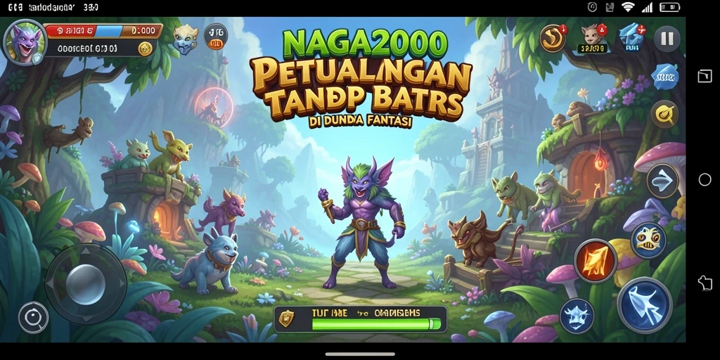 Gameplay seru dan penuh aksi di NAGA2000.