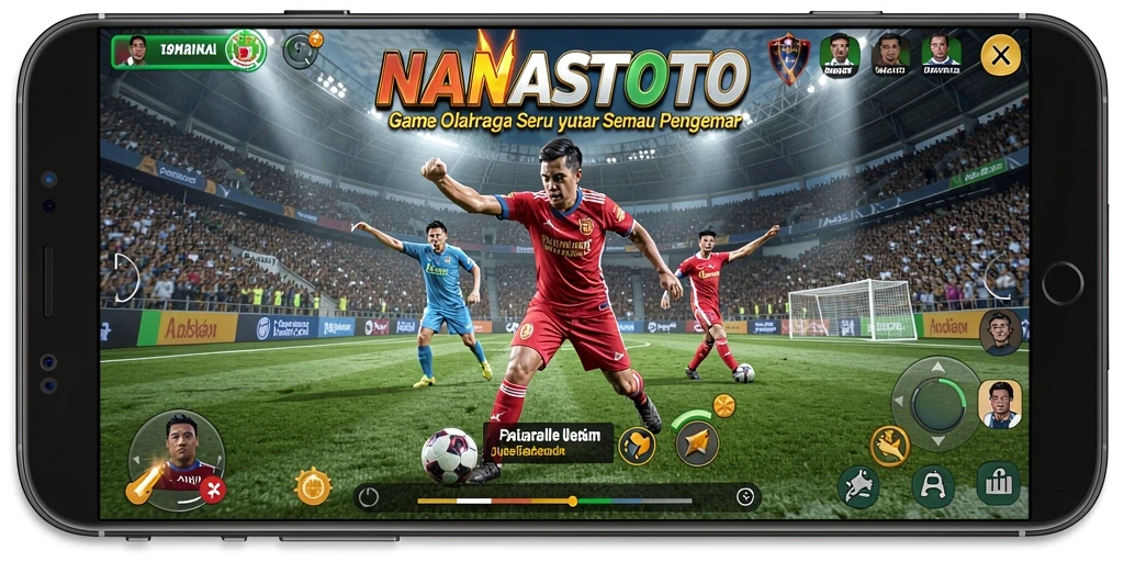 Tangkapan layar menunjukkan aksi gameplay NANASTOTO yang mendebarkan.