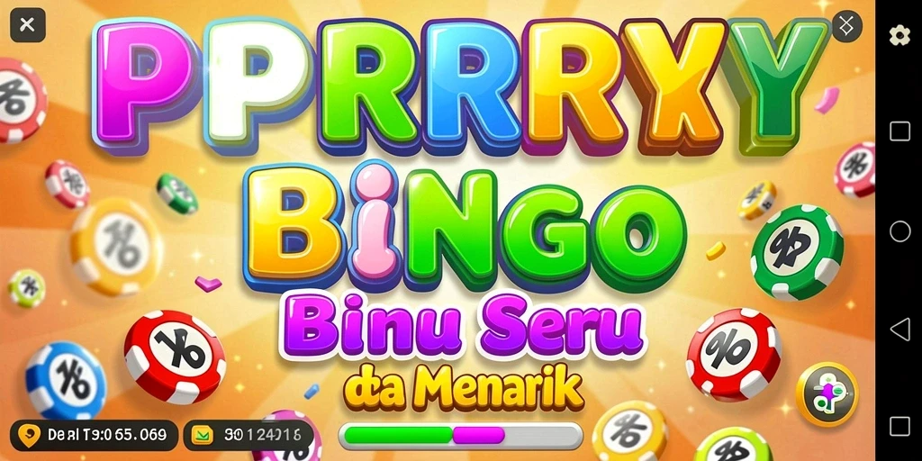 Tampilan gameplay seru dari PPRRYY dengan berbagai elemen Bingo.
