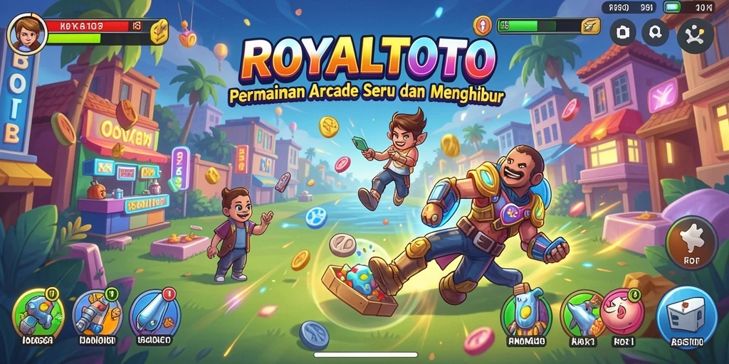 Tampilan gameplay menarik dari ROYALTOTO yang penuh aksi.