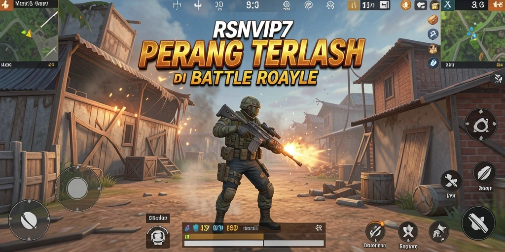 Gameplay seru RSNVIP7 dengan pertempuran intens dan strategi mendebarkan.