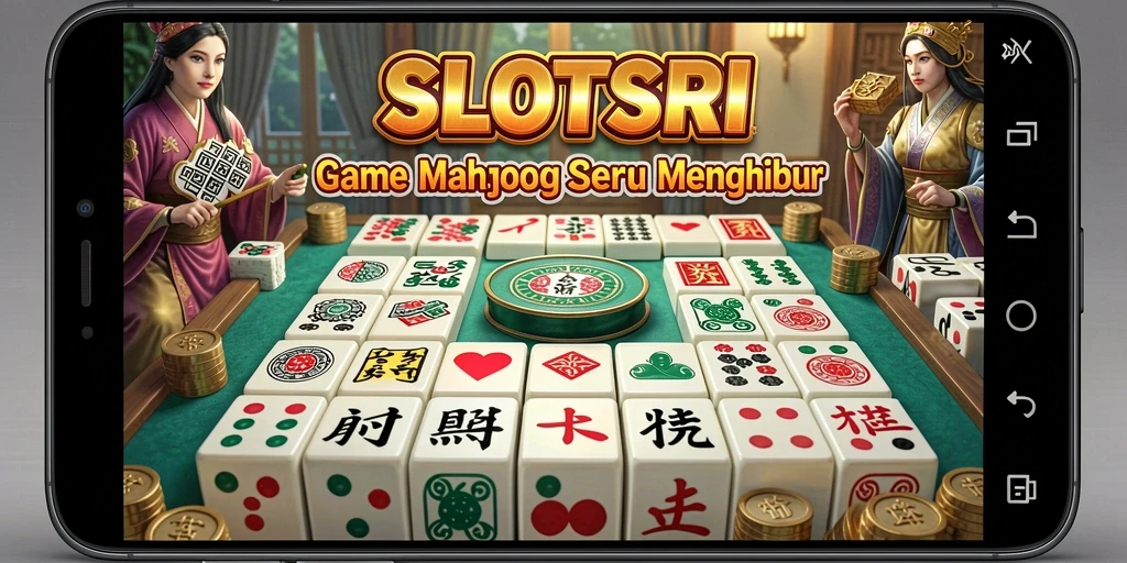 Screenshot gameplay SLOTSRI menampilkan tantangan Mahjong yang menarik.