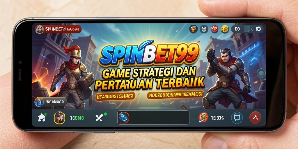 Screenshot gameplay SPINBET99 menampilkan pertarungan strategis yang mendebarkan.