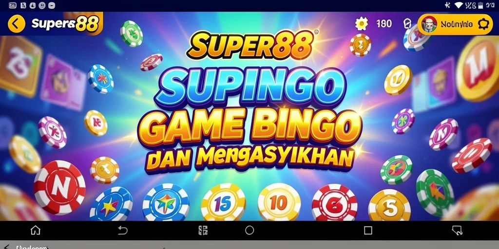 Gameplay bingo yang seru dan interaktif di SUPER88.
