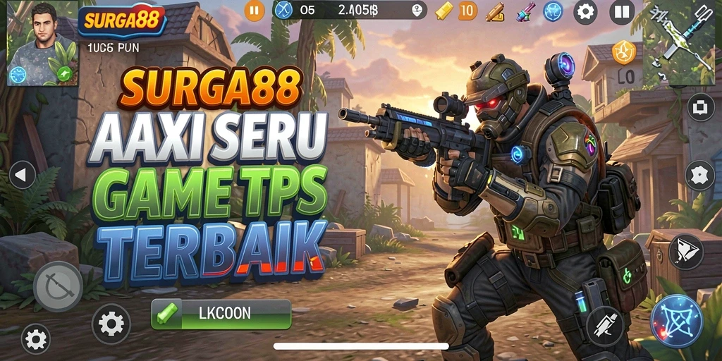 Tampilan menakjubkan dalam permainan TPS SURGA88, penuh aksi.